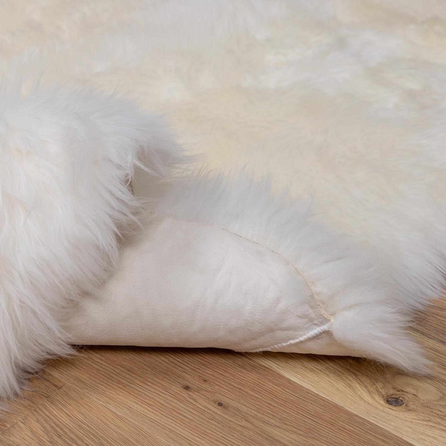 Premium White Soft Sheepskin Rug - Quahog Bay Bedding