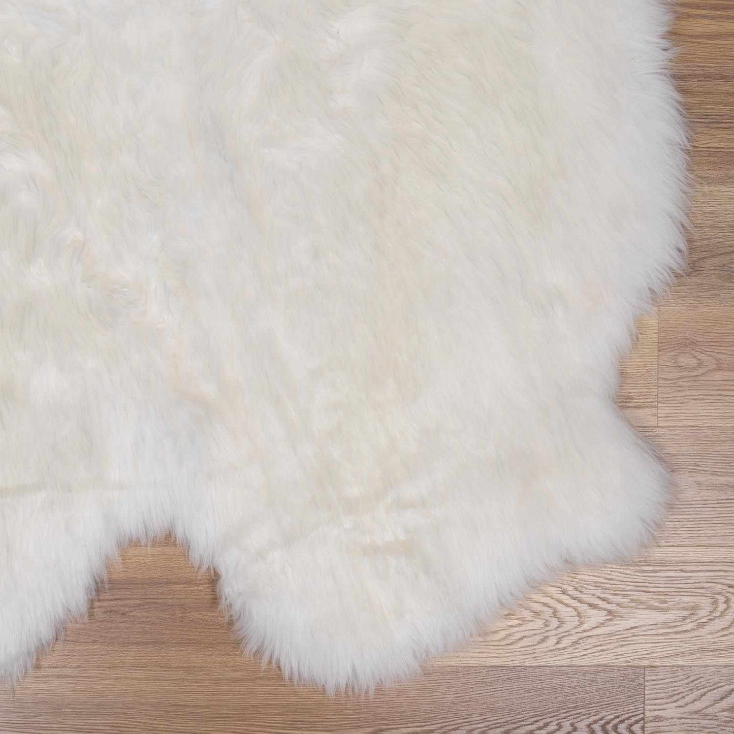 Premium White Soft Sheepskin Rug - Quahog Bay Bedding