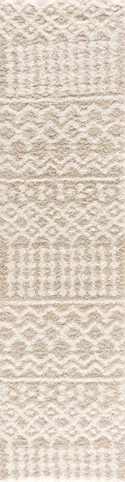 Prompton Cream Plush Area Rug - Plush Pile Rugs - Quahog Bay Bedding