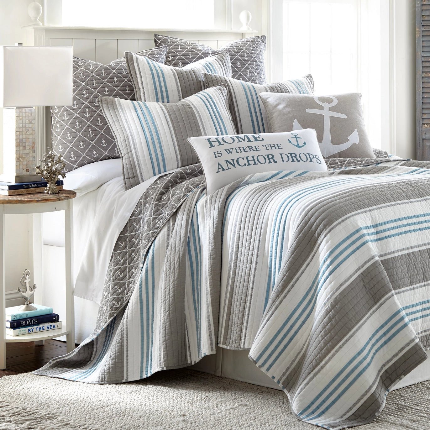 Provincetown Home Pillow - Quahog Bay Bedding