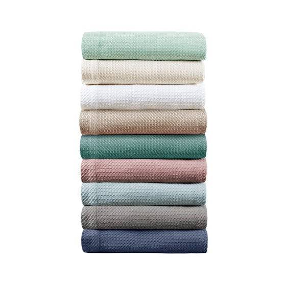 Footed Blanket 100% Certified Egyptian Cotton Blanket - Quahog Bay Bedding