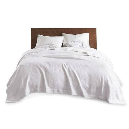 Footed Blanket 100% Certified Egyptian Cotton Blanket - Quahog Bay Bedding