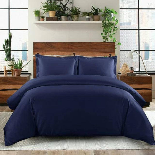 V Berth Boat Bedding - 600TC 100% Cotton Duvet Set 3PC Boat Bedding