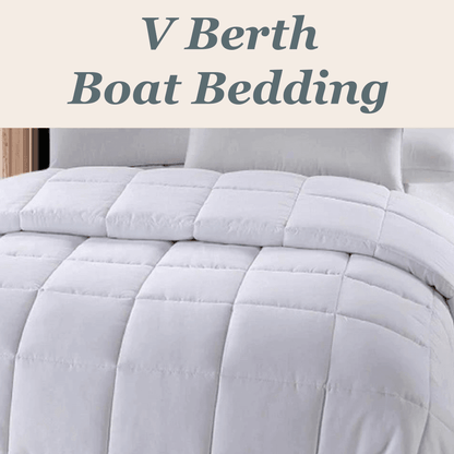 V Berth Boat Bedding - Comforter Duvet Insert Boat Bedding