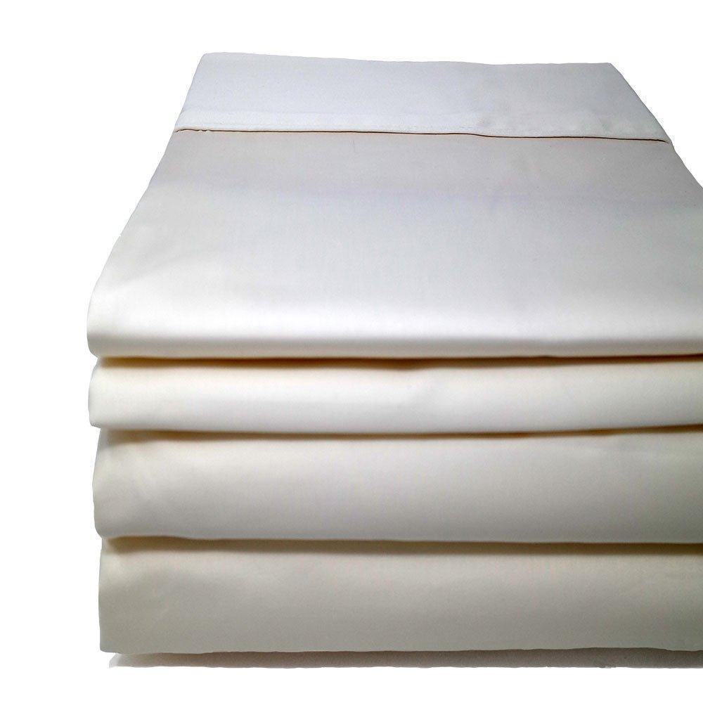 Queen Sheet Set Sheets That Stay On The Bed 600TC 100% Cotton - QuahogBay