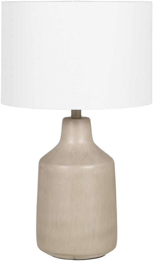 Quezon Beige Resin Table Lamp - Quahog Bay Bedding