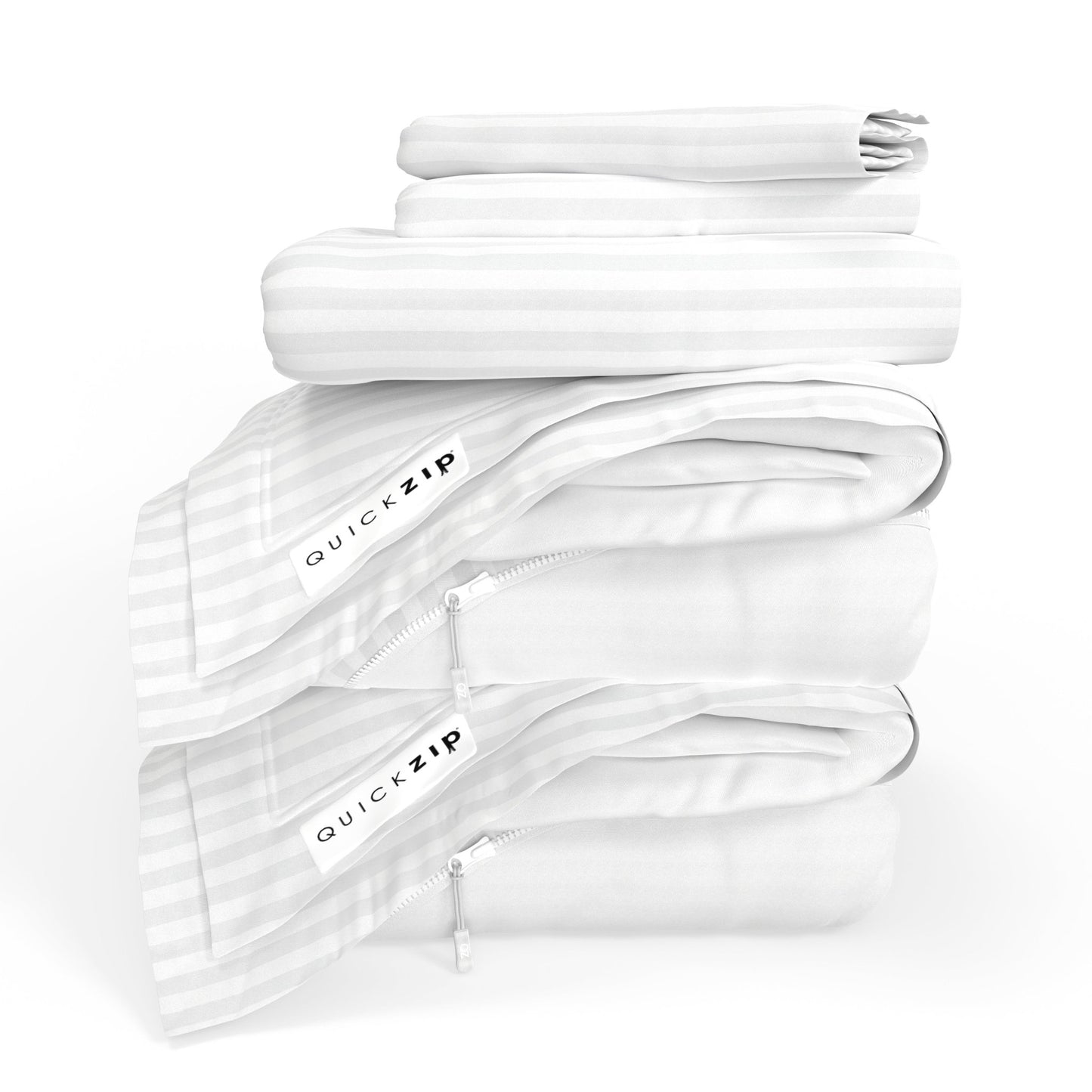 QuickZip Classic Bundle - Base Plus Sheet Set - ComfortCore - Quahog Bay Bedding