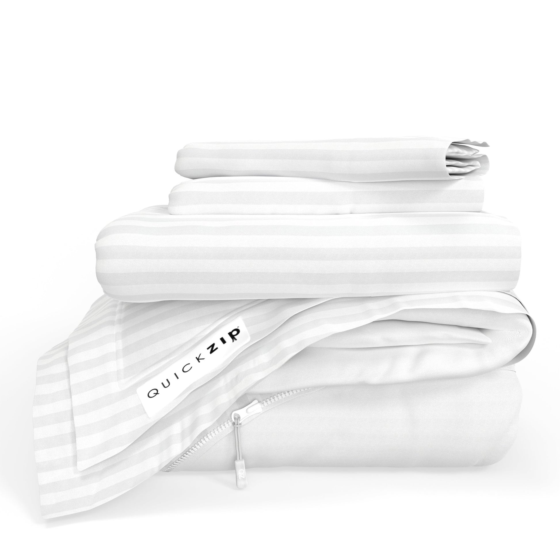 QuickZip Classic Bundle - Base Plus Sheet Set - ComfortCore - Quahog Bay Bedding