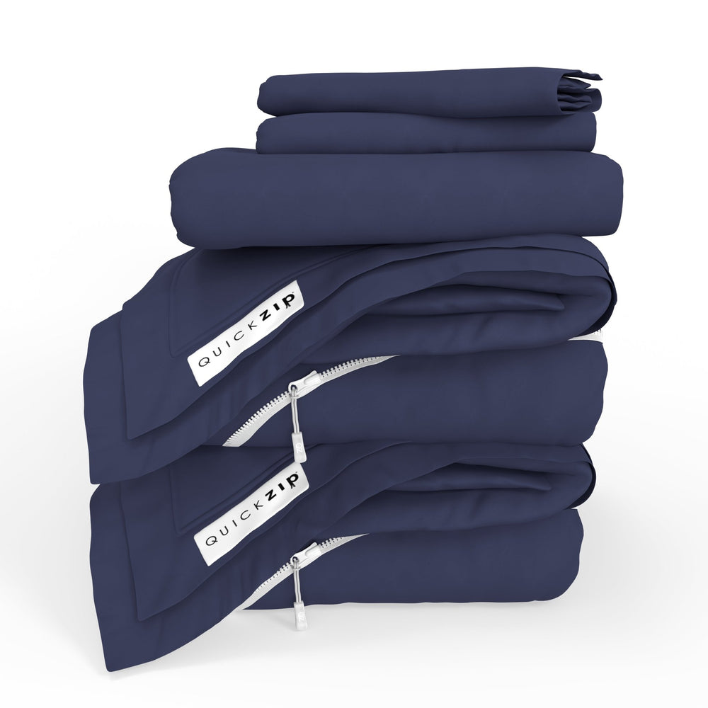 QuickZip Classic Bundle - Percale - Quahog Bay Bedding