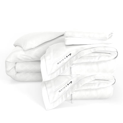 QuickZip Duvet Bundle - Sateen - Quahog Bay Bedding