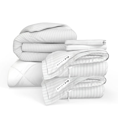 QuickZip Euro Bundle - ComfortCore - Quahog Bay Bedding