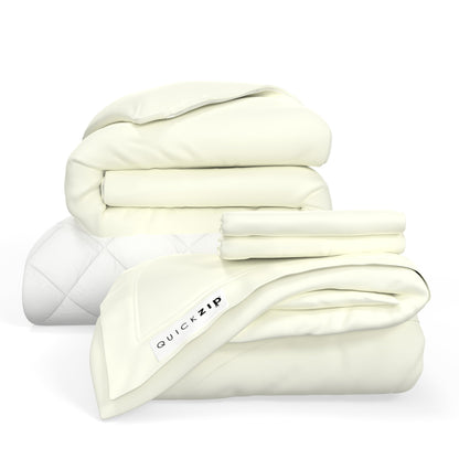QuickZip Euro Bundle - Percale - Quahog Bay Bedding