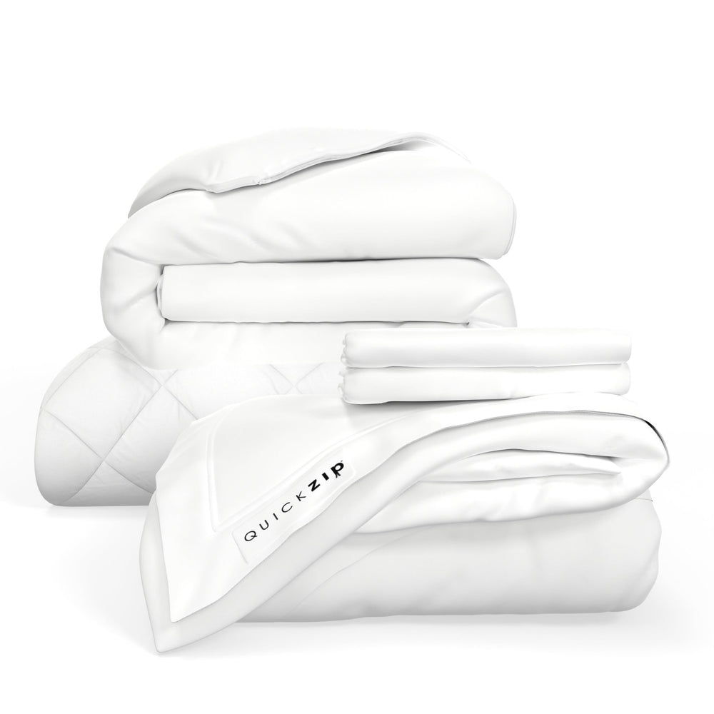 QuickZip Euro Bundle - Percale - Quahog Bay Bedding