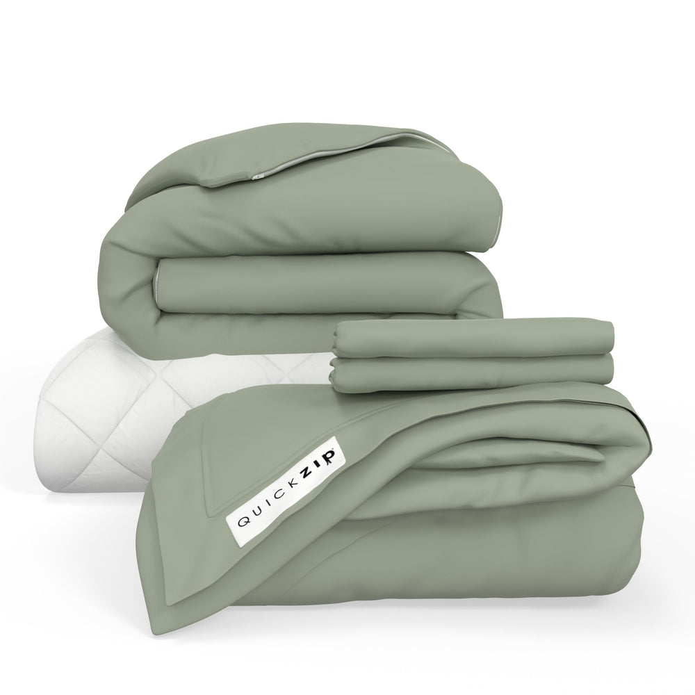 QuickZip Euro Bundle - Percale - Quahog Bay Bedding
