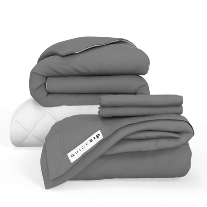 QuickZip Euro Bundle - Percale - Quahog Bay Bedding