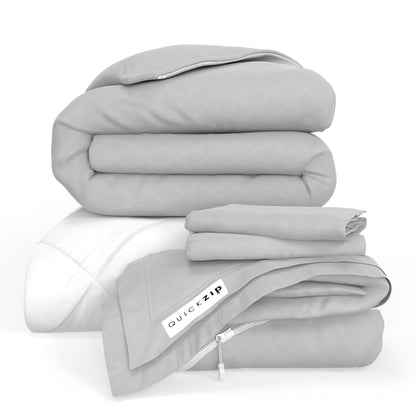 QuickZip Euro Bundle - Percale - Quahog Bay Bedding