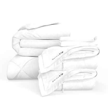 QuickZip Euro Bundle - Percale - Quahog Bay Bedding
