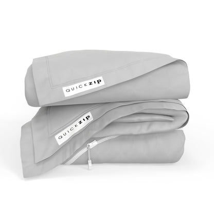 QuickZip Fitted Plus Spare Bundle - Percale - Quahog Bay Bedding