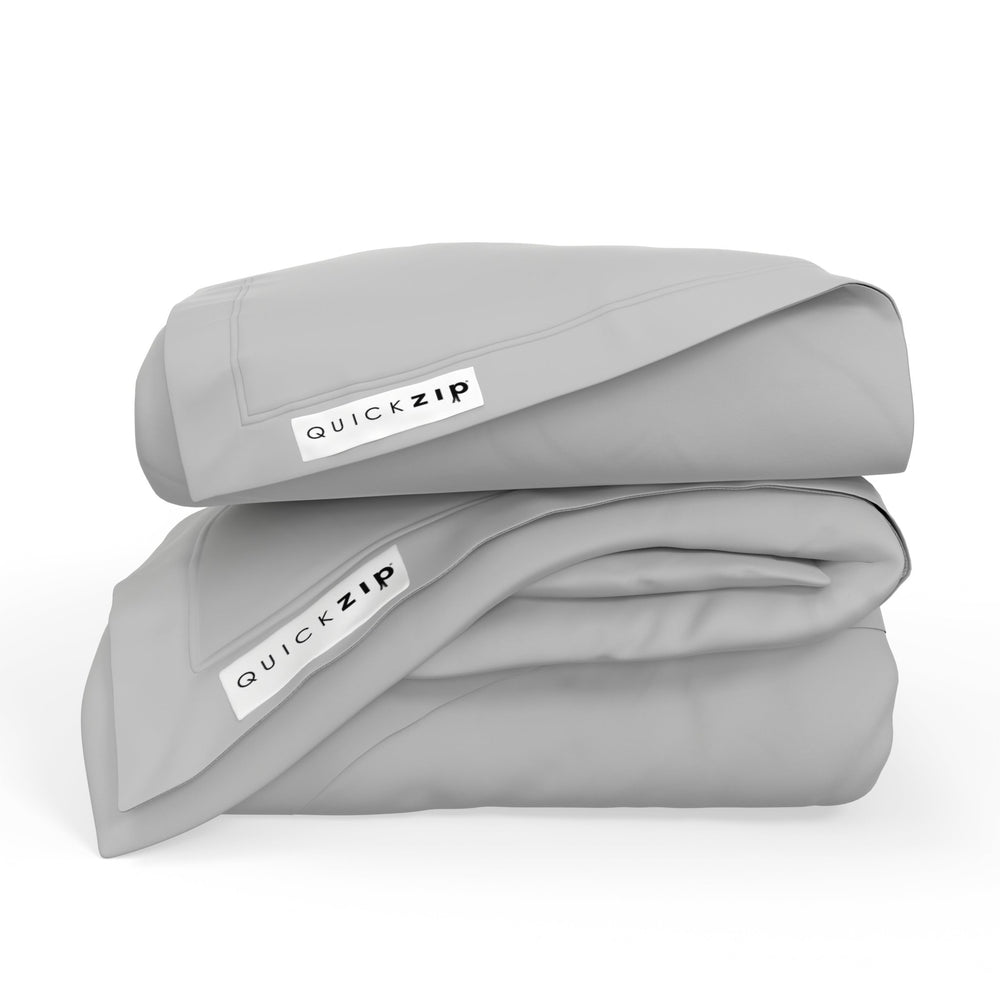 QuickZip Fitted Plus Spare Bundle - Percale - Quahog Bay Bedding