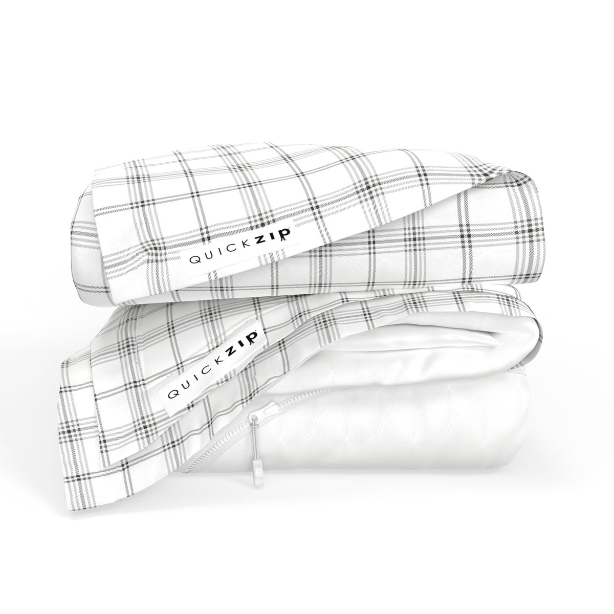 QuickZip Fitted Plus Spare Bundle - Twilluxe Flannel - Quahog Bay Bedding