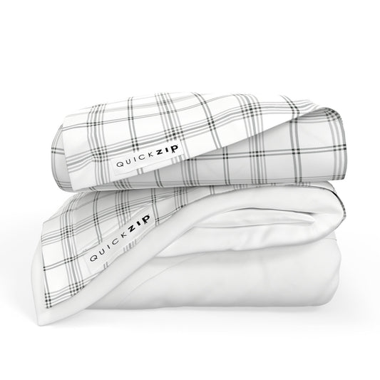 QuickZip Fitted Plus Spare Bundle - Twilluxe Flannel - Quahog Bay Bedding