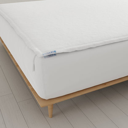 QuickZip Fitted Sheet (Base + Zip Sheet) - Percale - Quahog Bay Bedding