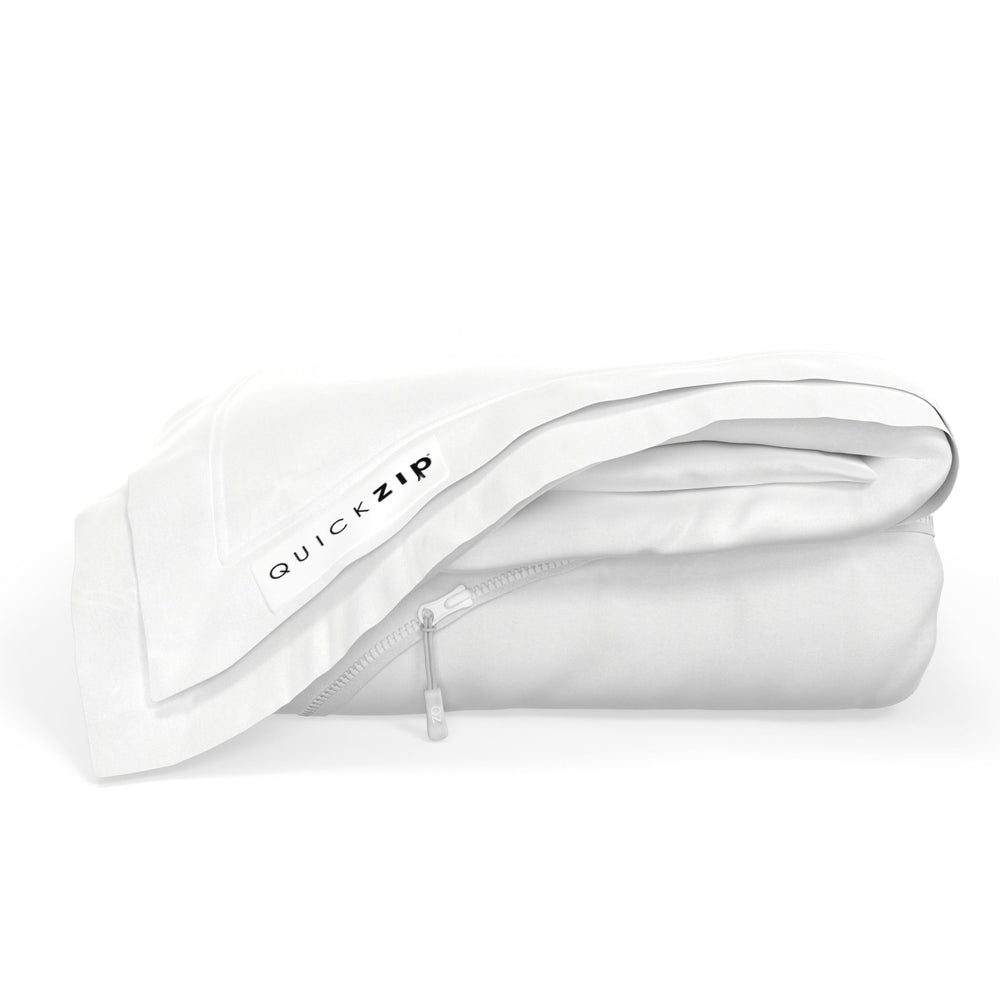 QuickZip Fitted Sheets - Sateen - Quahog Bay Bedding
