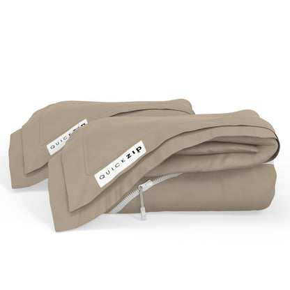 QuickZip Fitted Sheets - Sateen - Quahog Bay Bedding