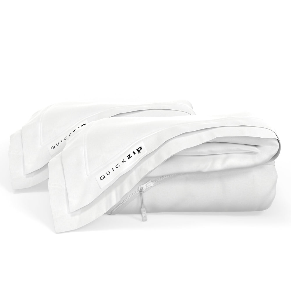 QuickZip Fitted Sheets - Sateen - Quahog Bay Bedding