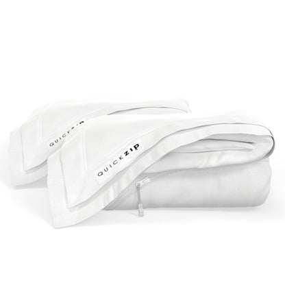 QuickZip Fitted Sheets - Sateen - Quahog Bay Bedding