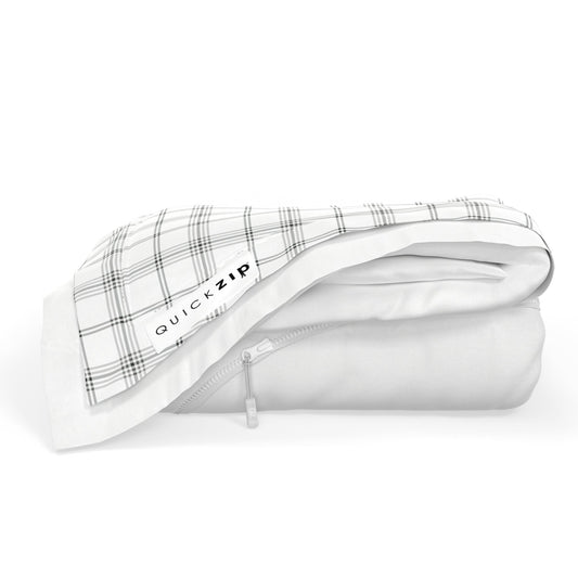 QuickZip Fitted Sheets - Twilluxe Flannel - Quahog Bay Bedding