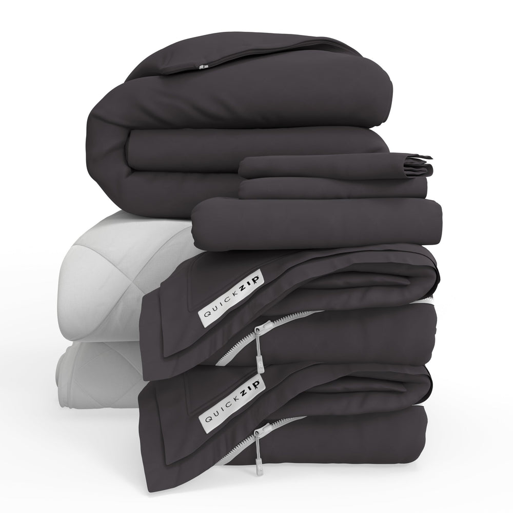 QuickZip Fresh Bed Bundle - Percale - Quahog Bay Bedding
