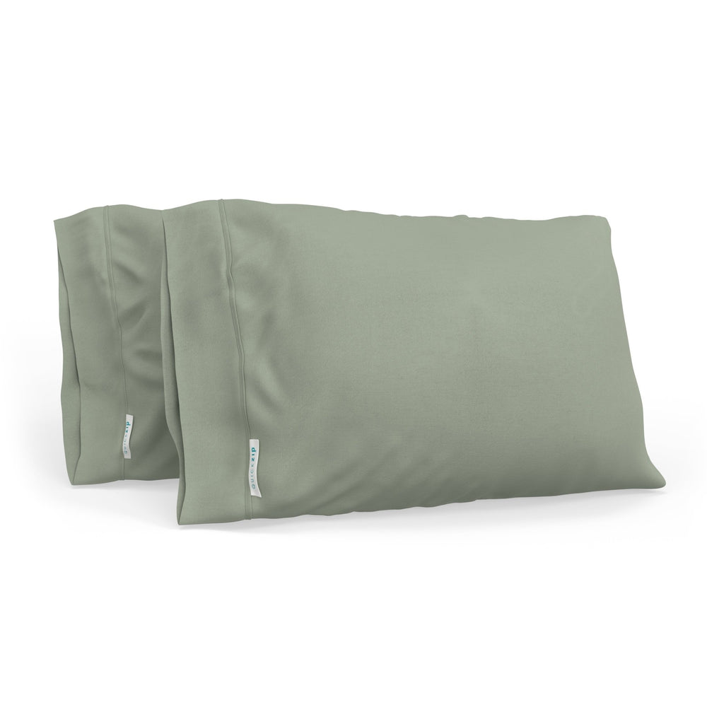 QuickZip Pillowcases (Pair) - Percale - Quahog Bay Bedding
