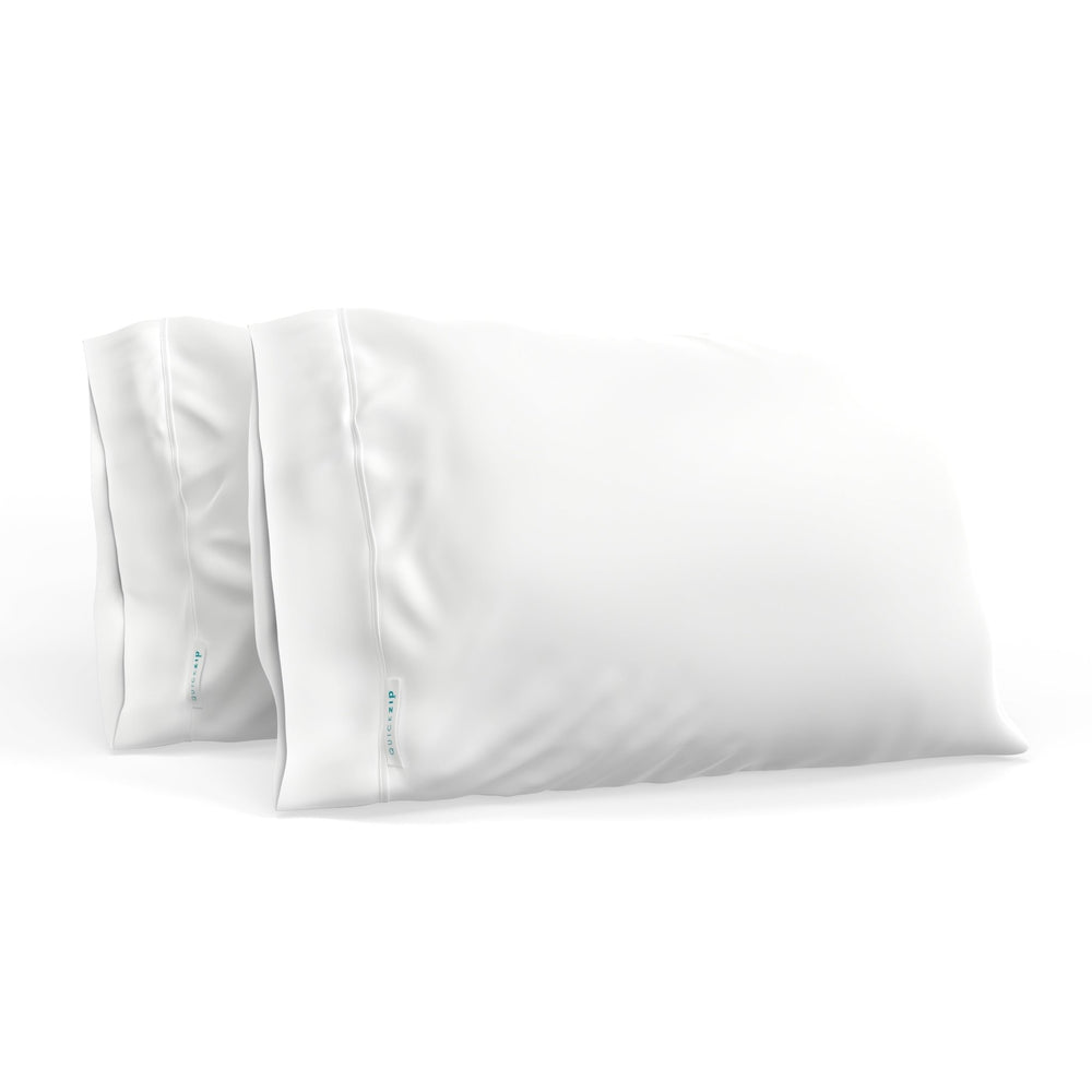 QuickZip Pillowcases (Pair) - Sateen - Quahog Bay Bedding