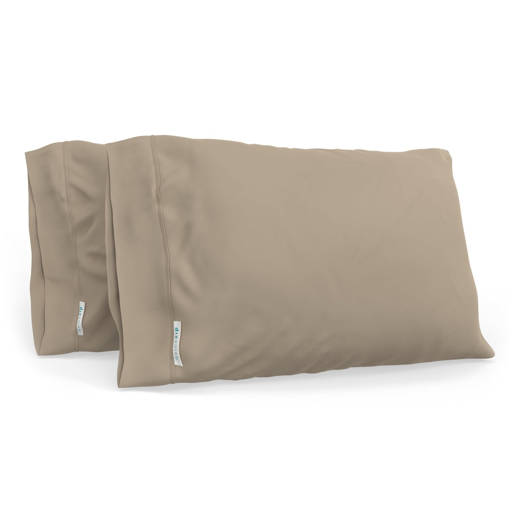 QuickZip Pillowcases (Pair) - Sateen - Quahog Bay Bedding