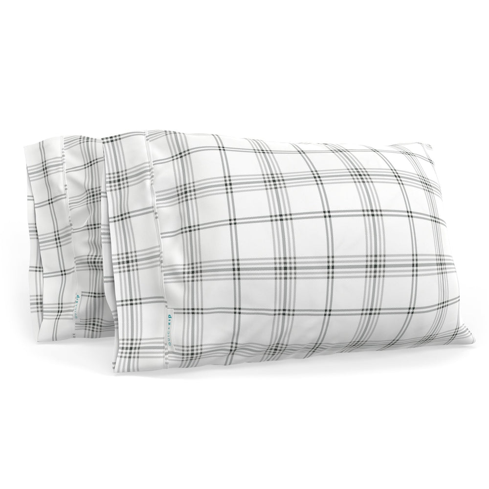 QuickZip Pillowcases (Pair) - Twilluxe Flannel - Quahog Bay Bedding