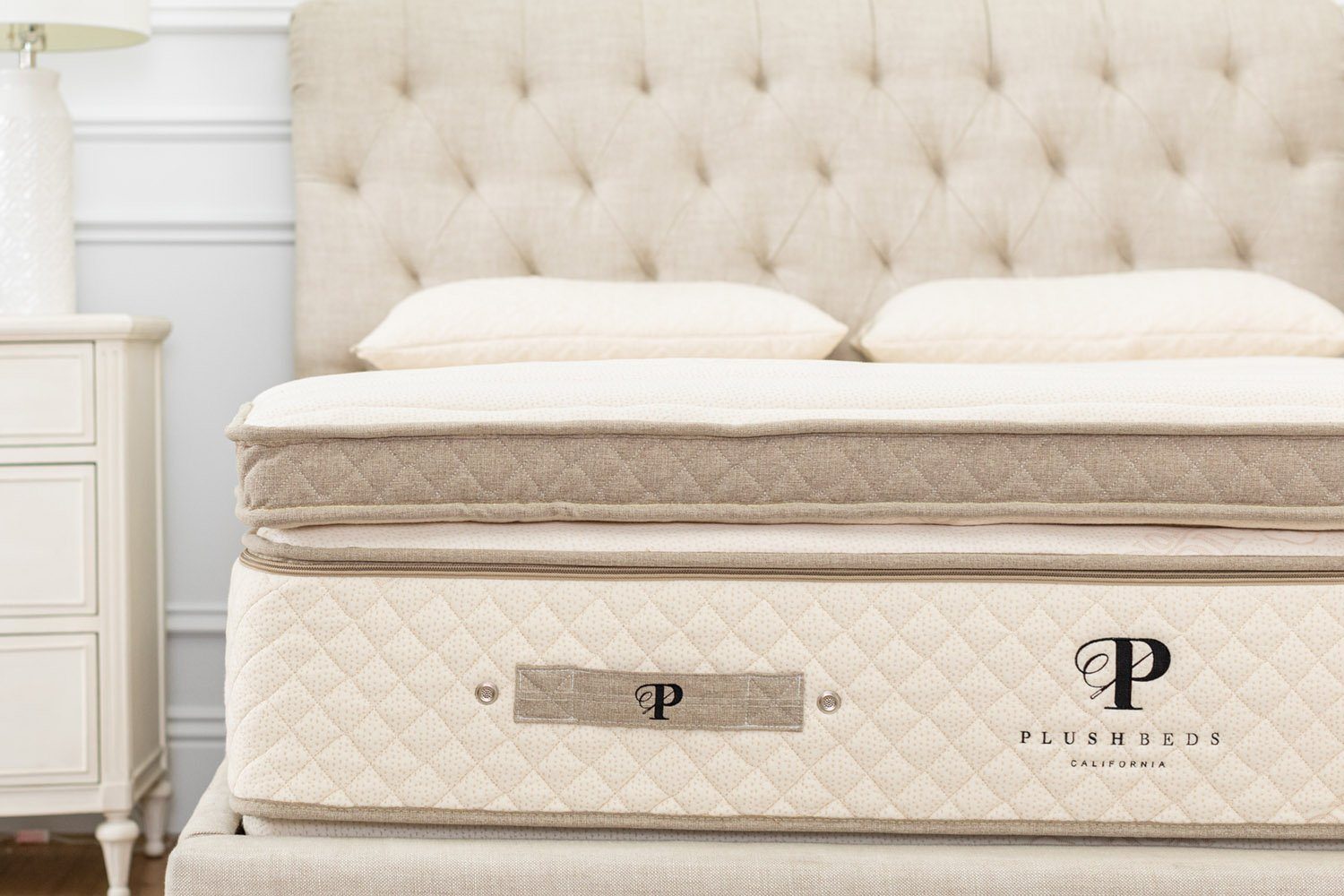 Quilted Organic Mattress Topper - Quahog Bay Bedding