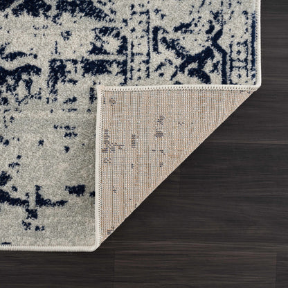 Rachel Navy Area Rug - Quahog Bay Bedding