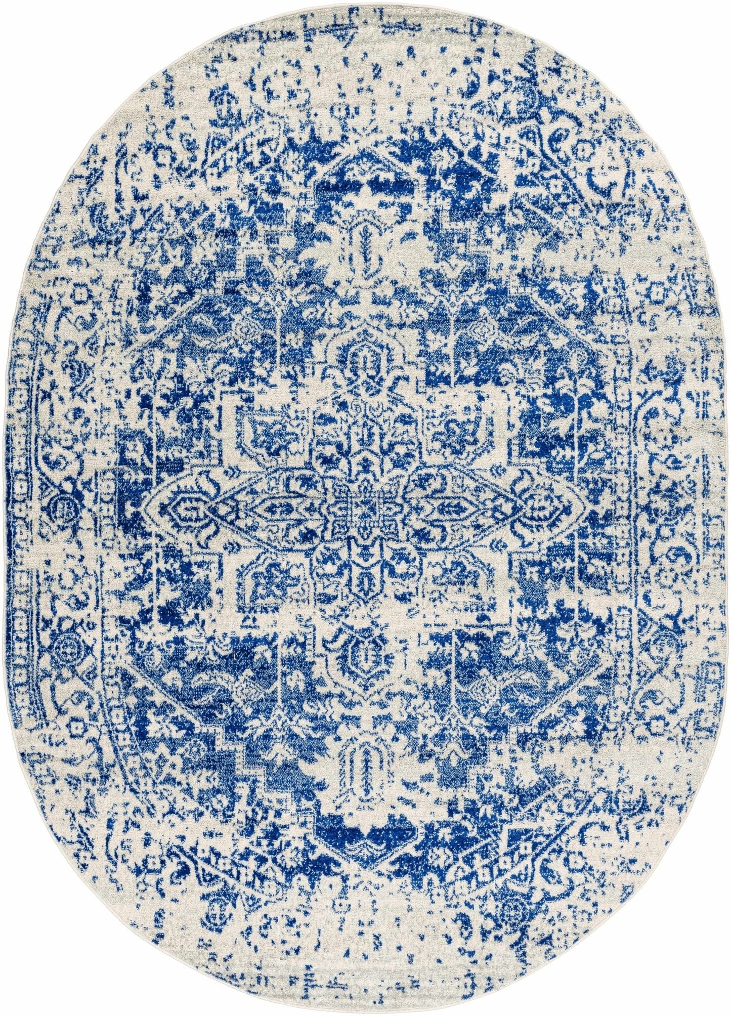 Rachel Navy Area Rug - Quahog Bay Bedding
