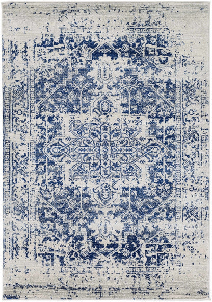 Rachel Navy Area Rug - Quahog Bay Bedding