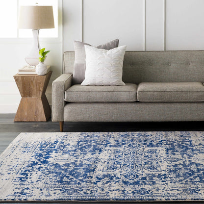 Rachel Navy Area Rug - Quahog Bay Bedding