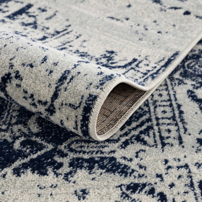 Rachel Navy Area Rug - Quahog Bay Bedding