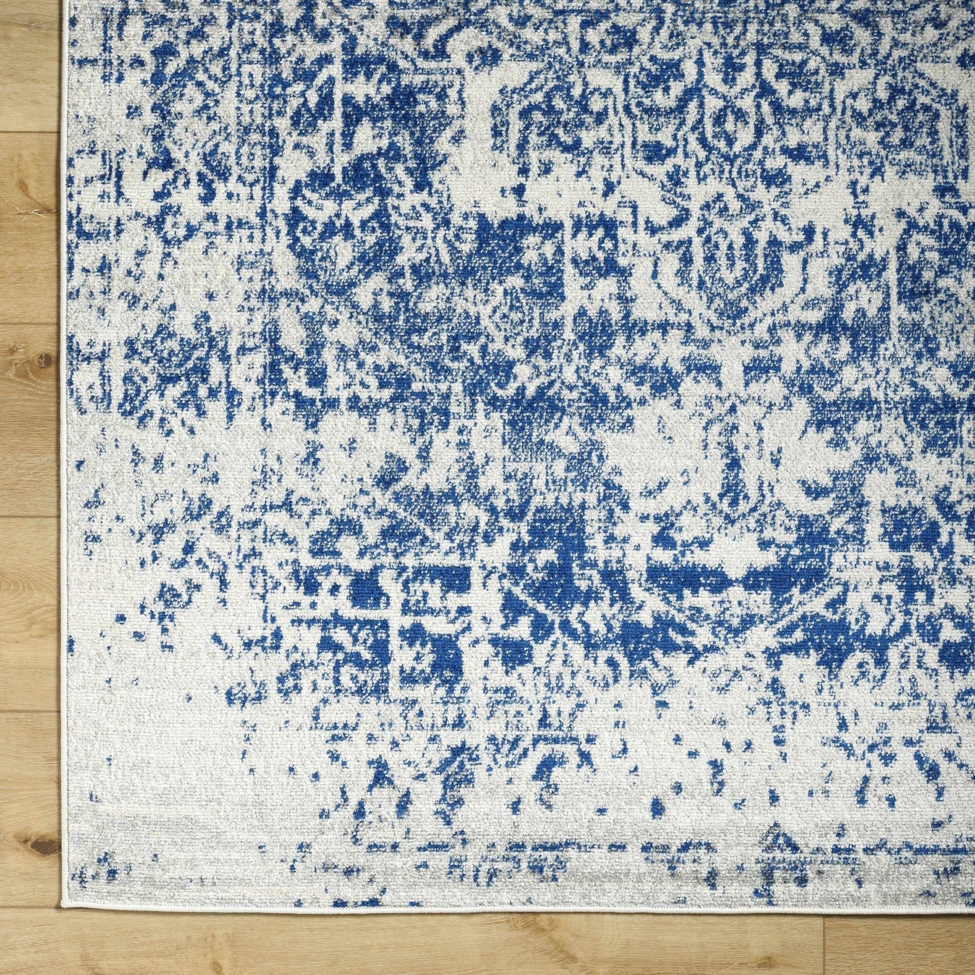 Rachel Navy Area Rug - Quahog Bay Bedding