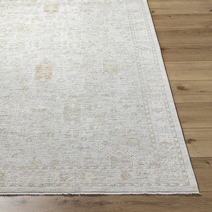 Rafee Ivory Luxe Area Rug - Quahog Bay Bedding