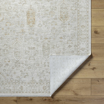 Rafee Ivory Luxe Area Rug - Quahog Bay Bedding