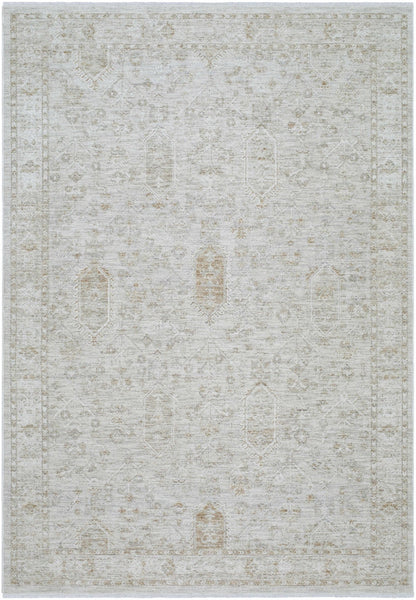 Rafee Ivory Luxe Area Rug - Quahog Bay Bedding