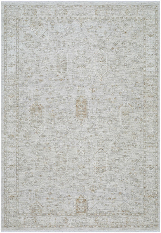 Rafee Ivory Luxe Area Rug - Quahog Bay Bedding