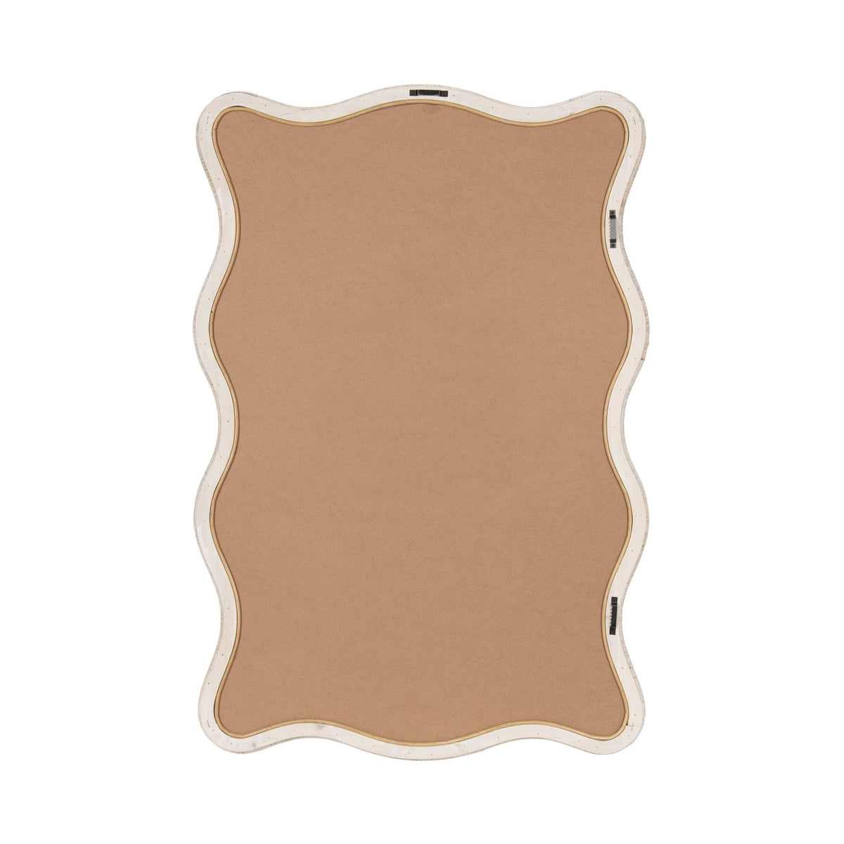 Rahfy Rattan Rectangle Scallop Mirror - Quahog Bay Bedding