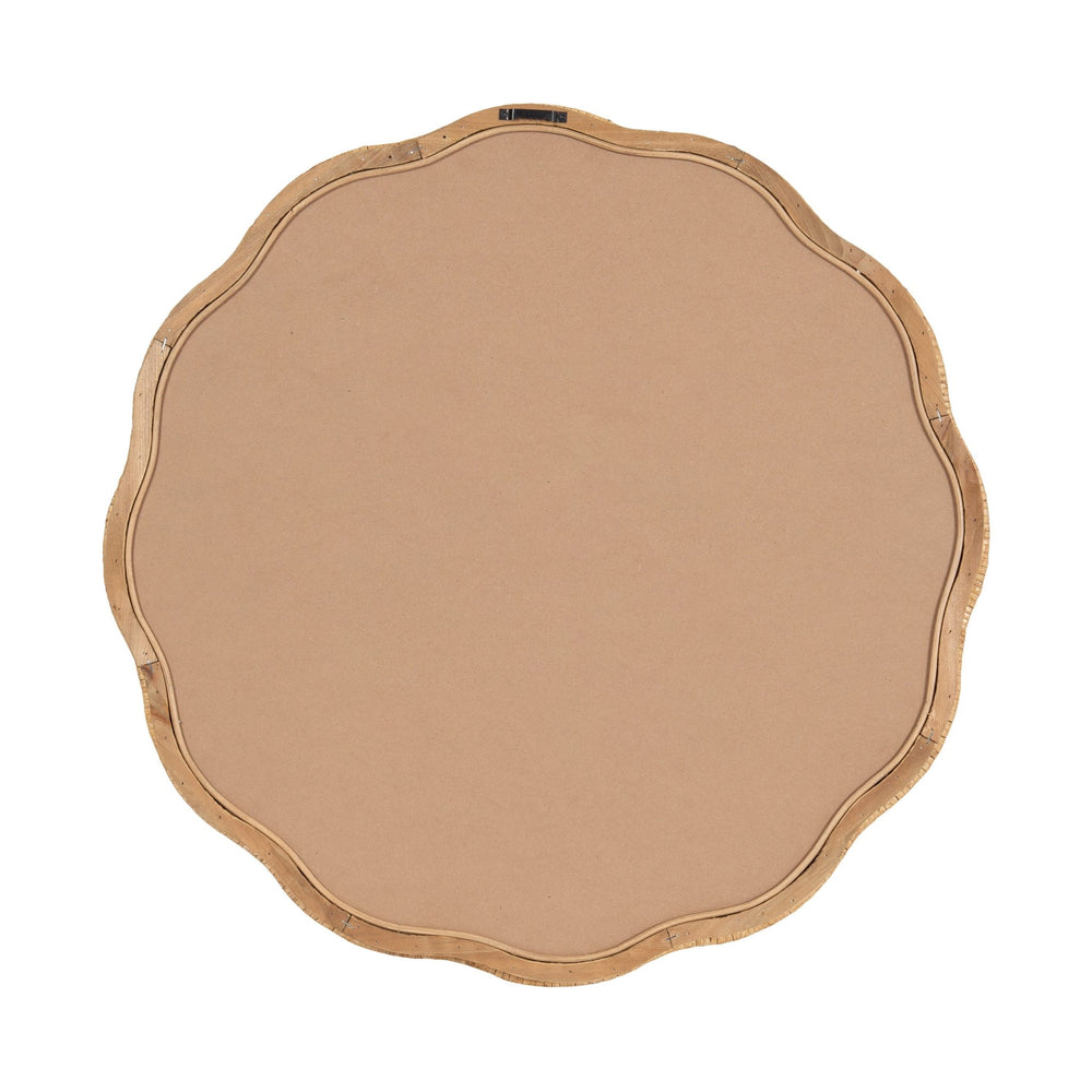 Rahfy Scallop Framed Wall Mirror - Quahog Bay Bedding