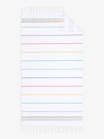 Rainbow Miami Turkish Towel - Quahog Bay Bedding